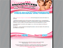 Tablet Screenshot of housewivesadventures.com